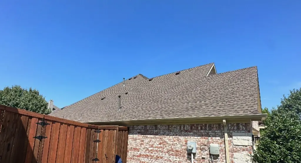 Completed roof replacement project in Rock Springs